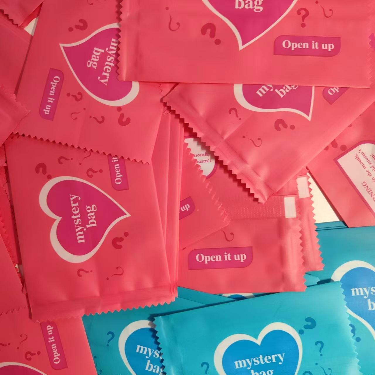 Christmas Blind Bag Empty Bag English Mystery Bag Surprise It Contains Tiny Toys Crafts Ornaments Pendants Blind Guess Bag