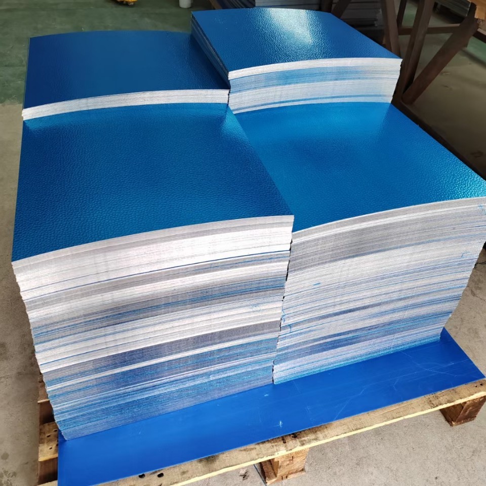 German Anlum 95% 98% Reflectivity Mirror Aluminum Plate Embossed Miro952000Gp Pure Aluminum for Lighting