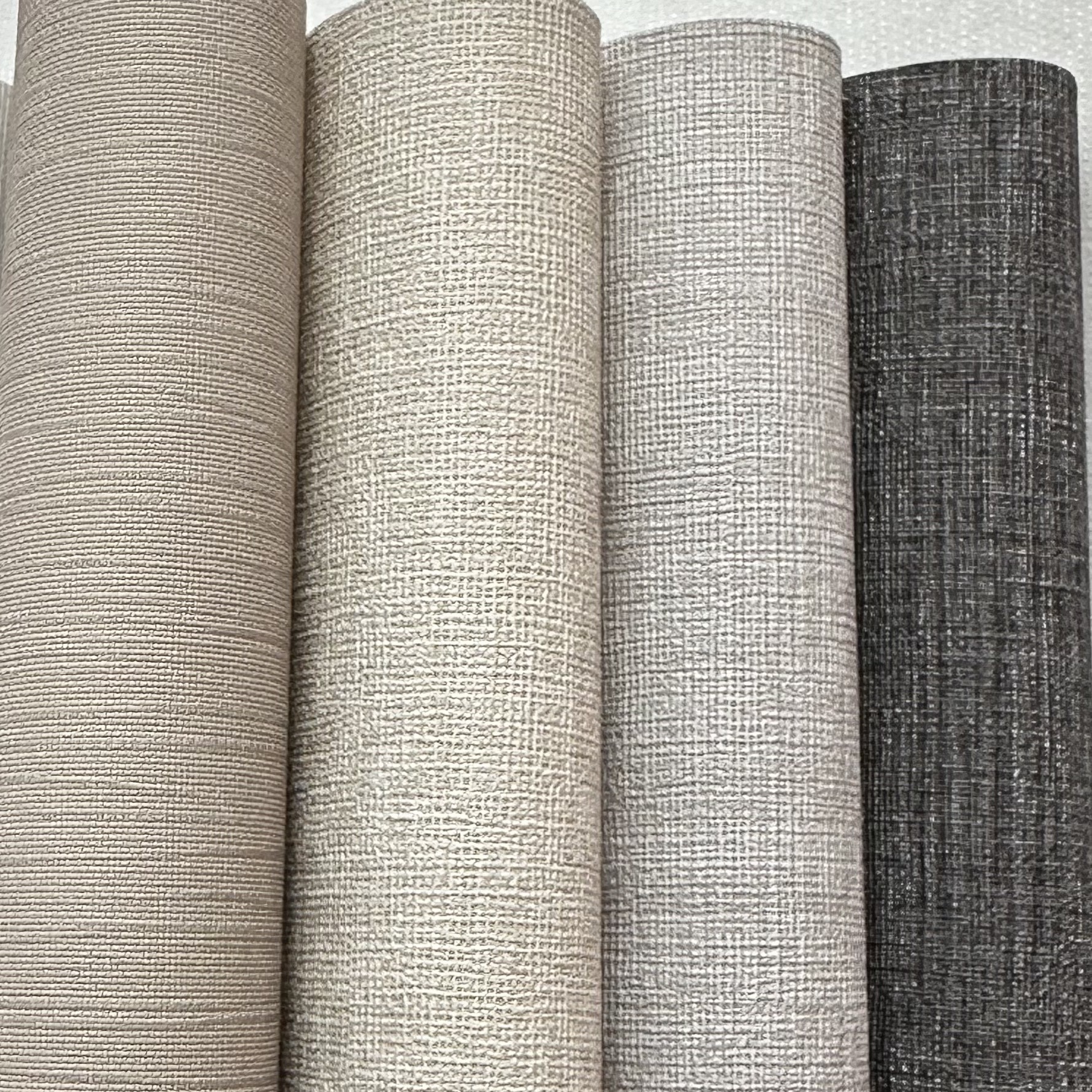 Hilton Huanpeng Hotel 5.0 Special Engineering Wall Cloth Cross Cloth 1.37 m PVC Wall Cloth Flame Retardant Wall Cloth