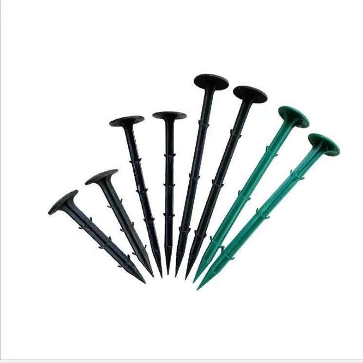 Factory Direct supply plastic ground cloth nail anti-grass cloth ground nail gardening ground nail Orchard plastic ground nail weeding cloth ground nail