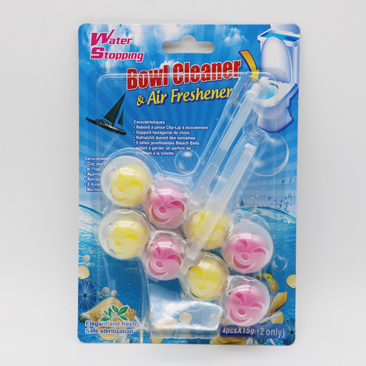 Deodorant Ball Fragrance Anti-scaling Decontamination Hanging Toilet Toilet Cleaning Ball Toilet Cleaning Spirit Blue Bubble Deodorant