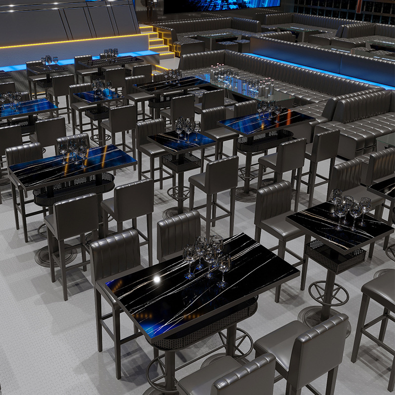 Барный стул Gmby-2201, барный стол, высокий бар, ночной клуб, свободный стол, кованый высокий стол и стул, музыкальный бар