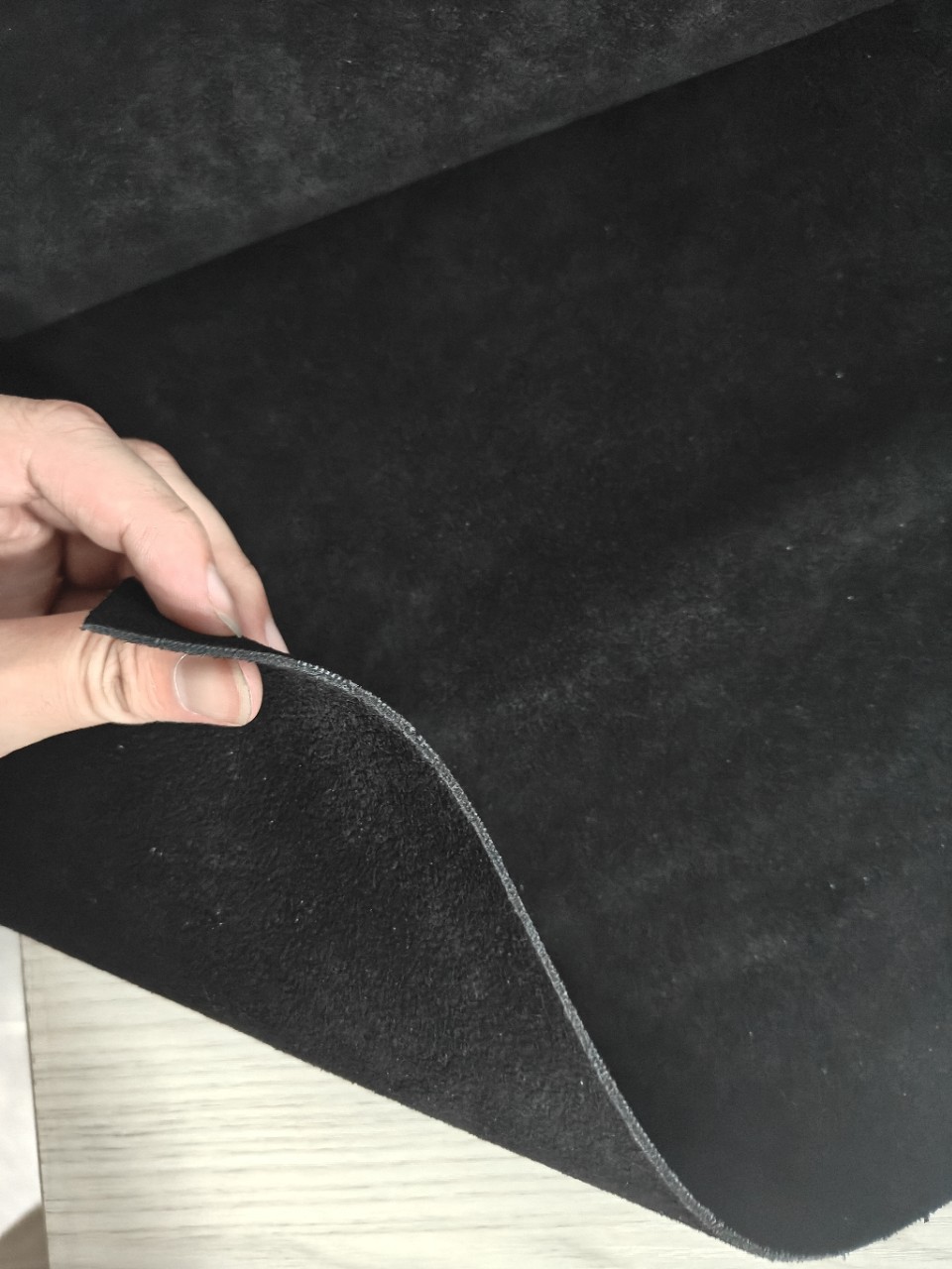 Grade a Pig Leather Shoe Material Top Layer Patch Composite Fabric Pig Leather Top Layer Manufacturer Wholesale and Retail