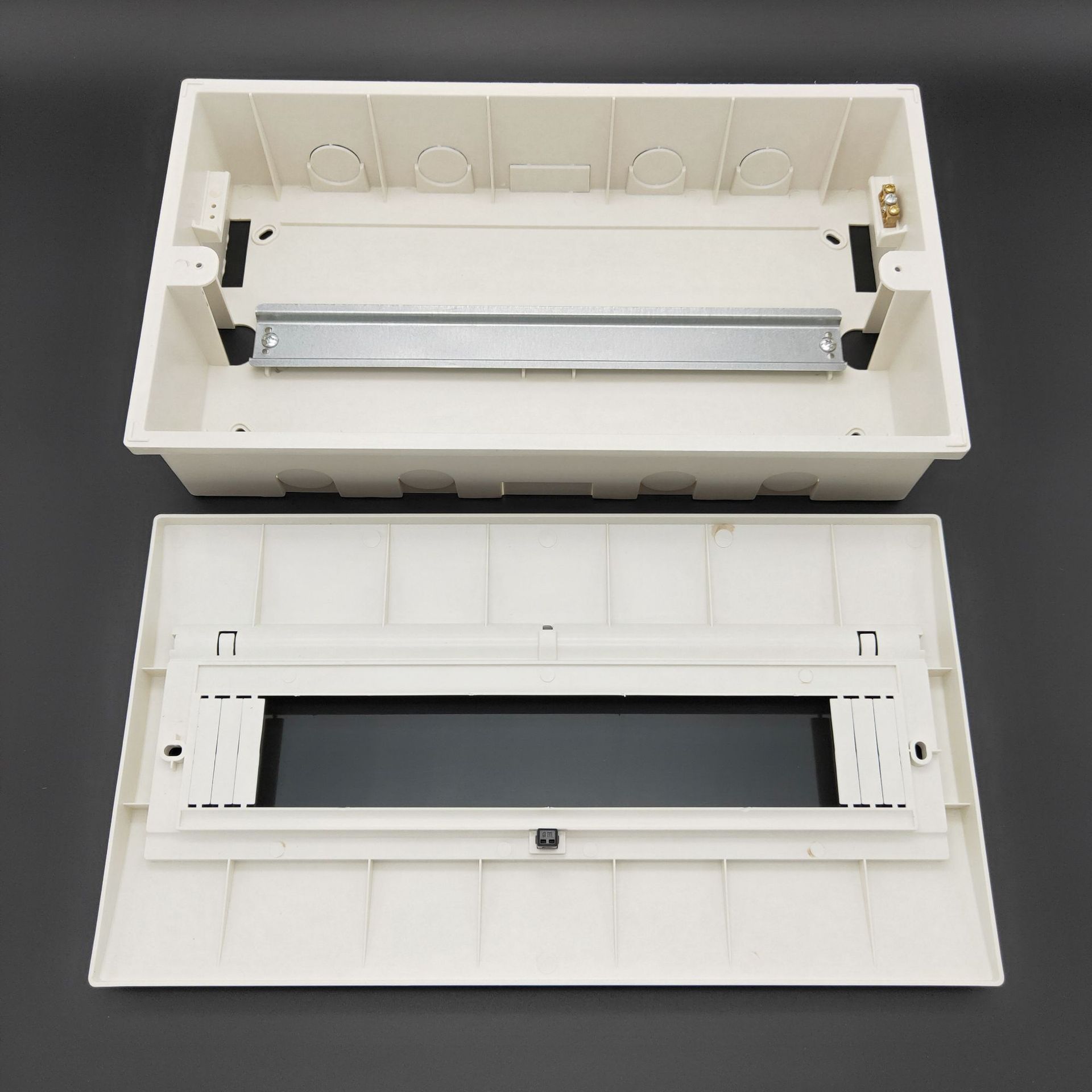 Plastic Open Loop Distribution Box Household Concealed Back High Voltage Box Position Switch Box Electric Box Box Electric Control Box Empty Unpacking