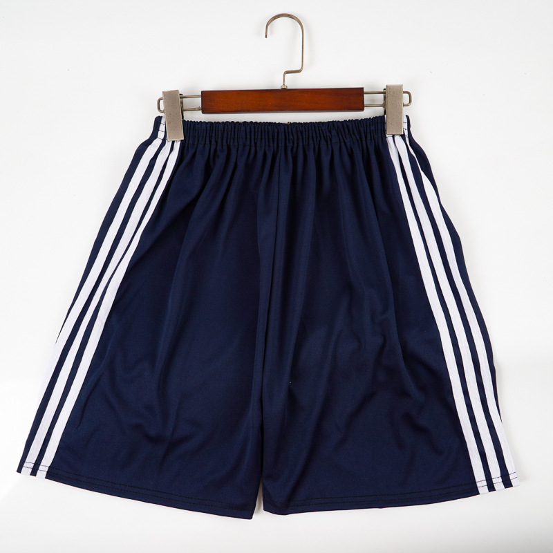 Summer Men's Sports Shorts Drifting Three-Bar White Rope Basketball Pants Men's Low-Price Beach Pants Manufacturer Wholesale