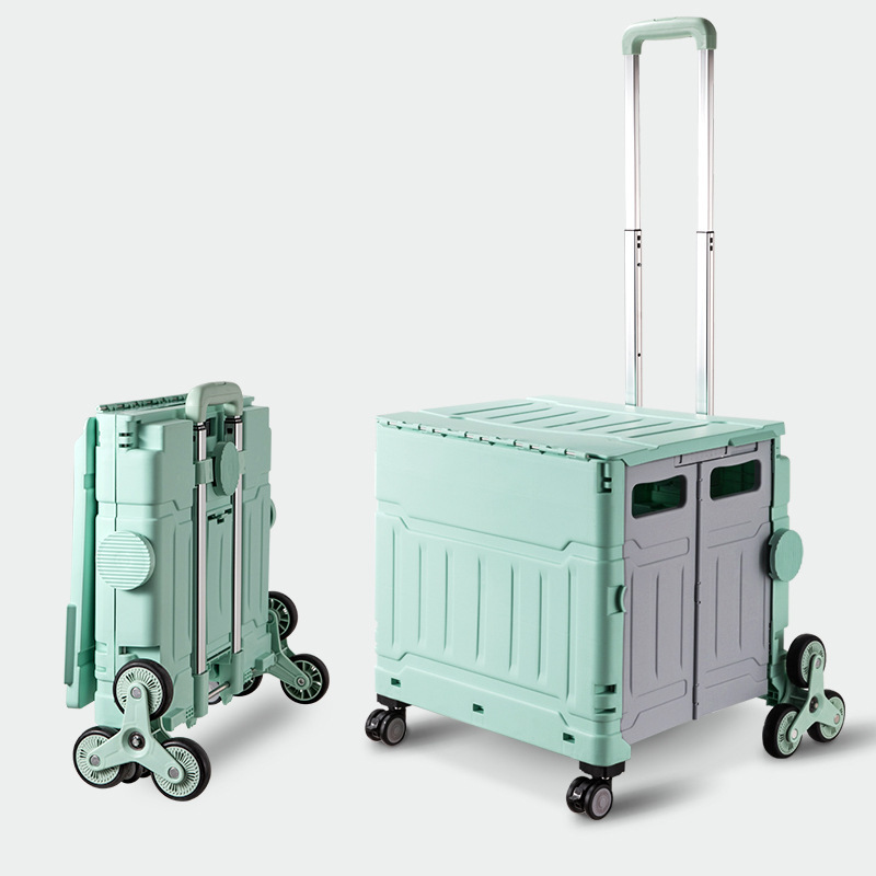 Складная тележка для покупок для супермаркетов, домашнего использования, подъем по лестнице