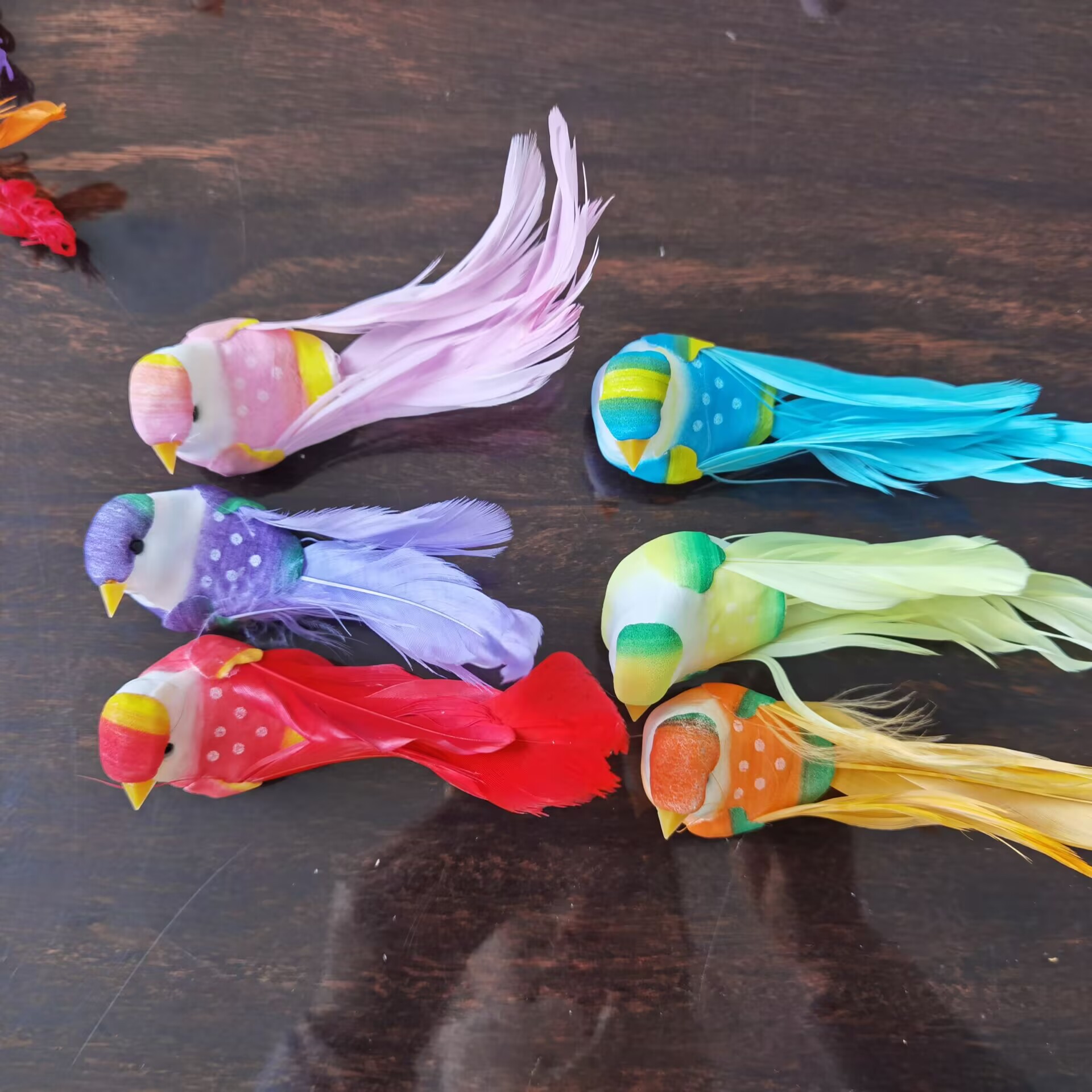 Ready-Made Artificial Magpie Bird Ornaments, Bird Decorations, Rockery, Wall Flowers and Plants, Kindergarten Decoration, Wedding Decoration, Display Arrangement