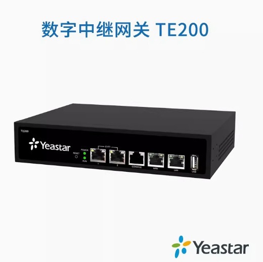 Yeastar Star/Longview Te100 Te200 Digital Relay Voice Gateway E1/T1/J1/Pri Gateway