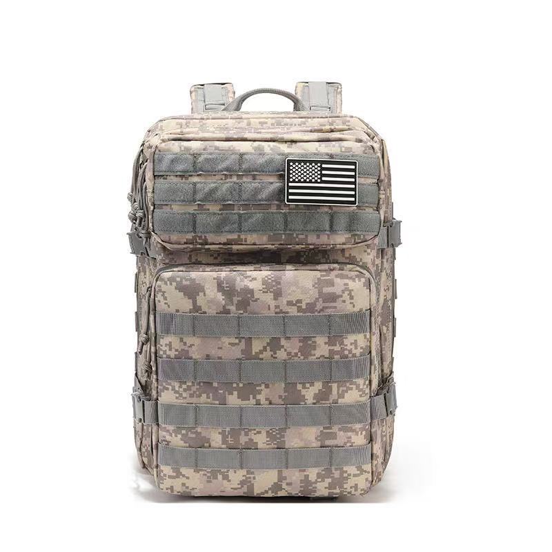 Outdoor 3P Attack Tactical Backpack Multifunctional 45L Large Capacity Camouflage Outdoor Sports Mountaineering Backpack for Both Parties