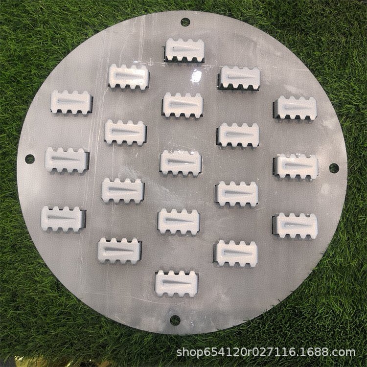 304 Stainless Steel Floating Valve Tray, Inter-Tower Mass Transfer Chemical Tower, Bubble Tray, 316 Metal Solid Valve Screen Tray