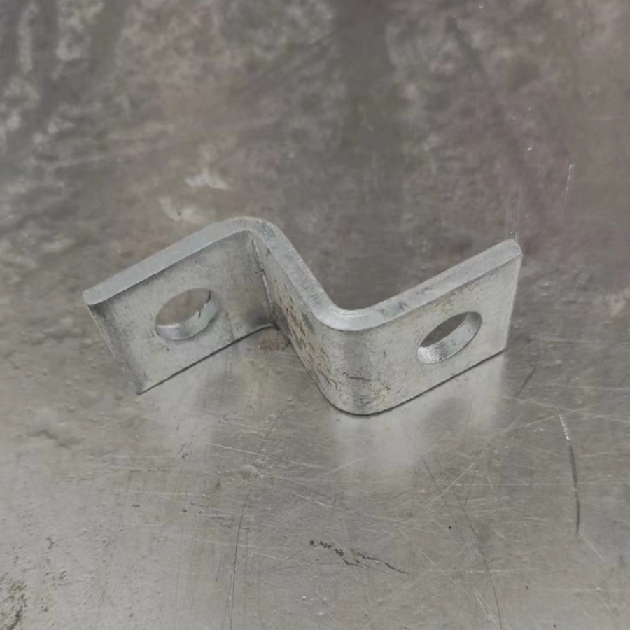 Grounding Flat Iron Fixed Clip Flat Iron Clip H-Shaped Z-Shaped Grounding Card Flat Iron Clip Hot-Dip Galvanized Fixed Flat Iron Bracket