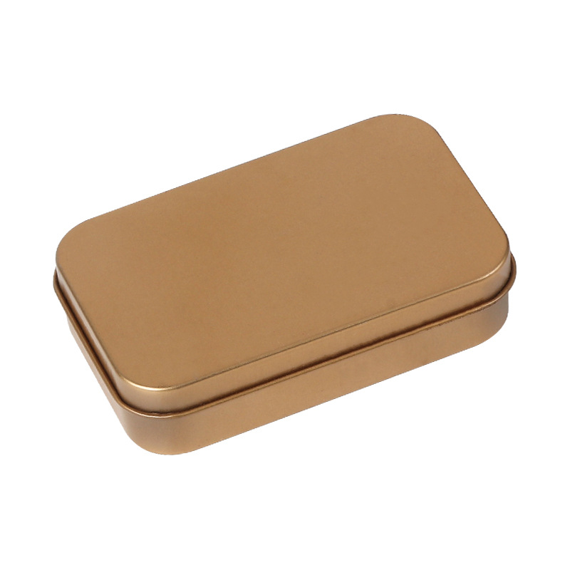 Tinplate Tobacco Box, Compact, Portable, Waterproof and Moisture-Proof, Multi-Functional Storage Tobacco Box, Rounded Corner Design Tobacco Box