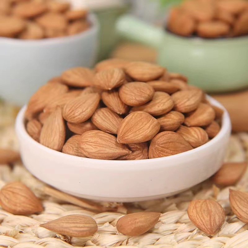 Ripe almond nuts 500g sweet almond fresh Hebei dried fruit almond annual nuts wholesale original