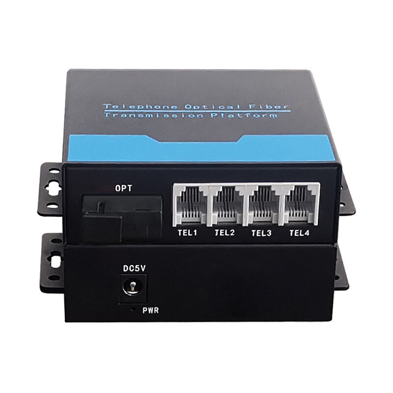 Telephone optical transceiver 1-way 2-way 4-way 8-way 16-way with network optical fiber transceiver switch PCM voice extension