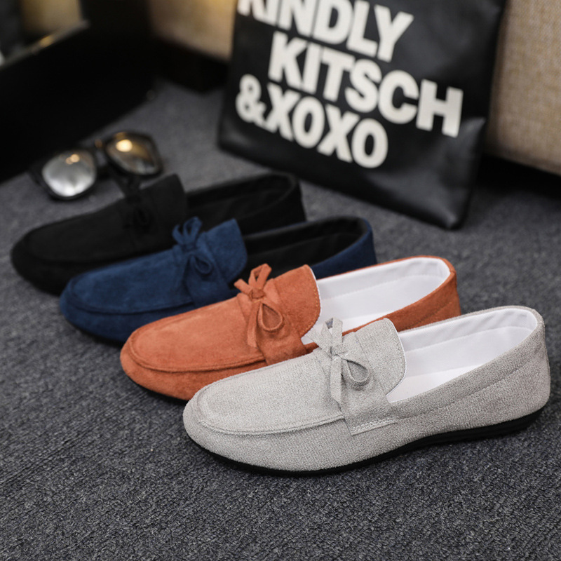 Autumn men's casual shoes cloth shoes loafers men's slip-on loafers foreign trade plus size 46 trendy shoes loafers men