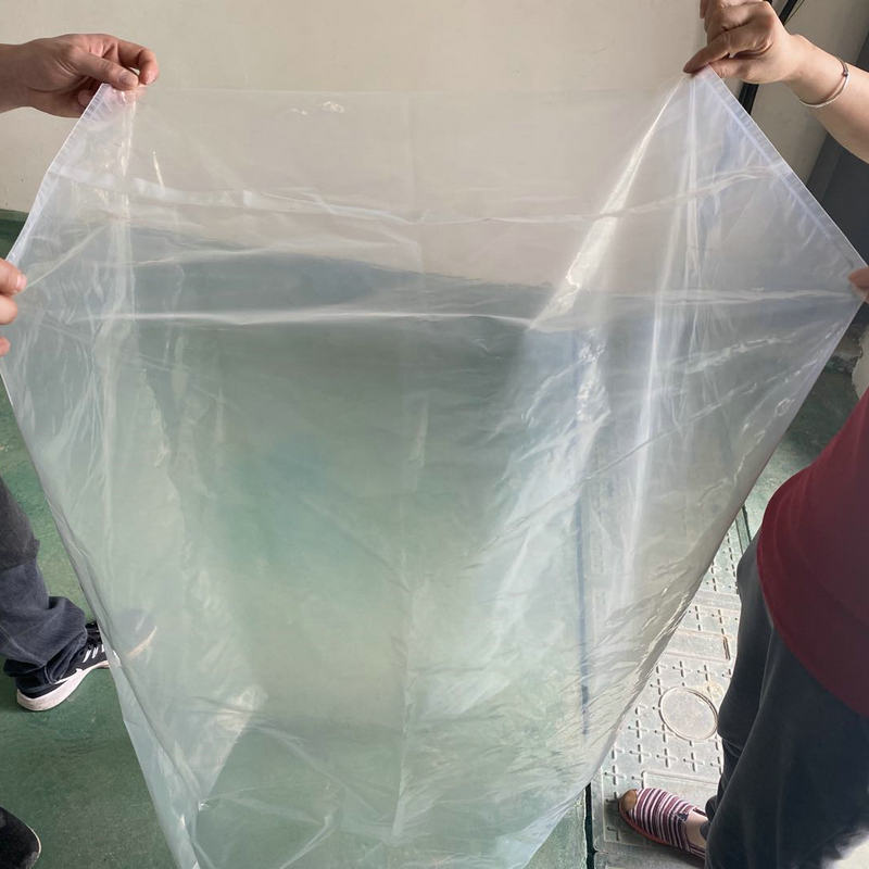 Pe Low Pressure Square Bottom Bag Dust Cover 1200*1000*800*0.02mm Designated Customer Shot
