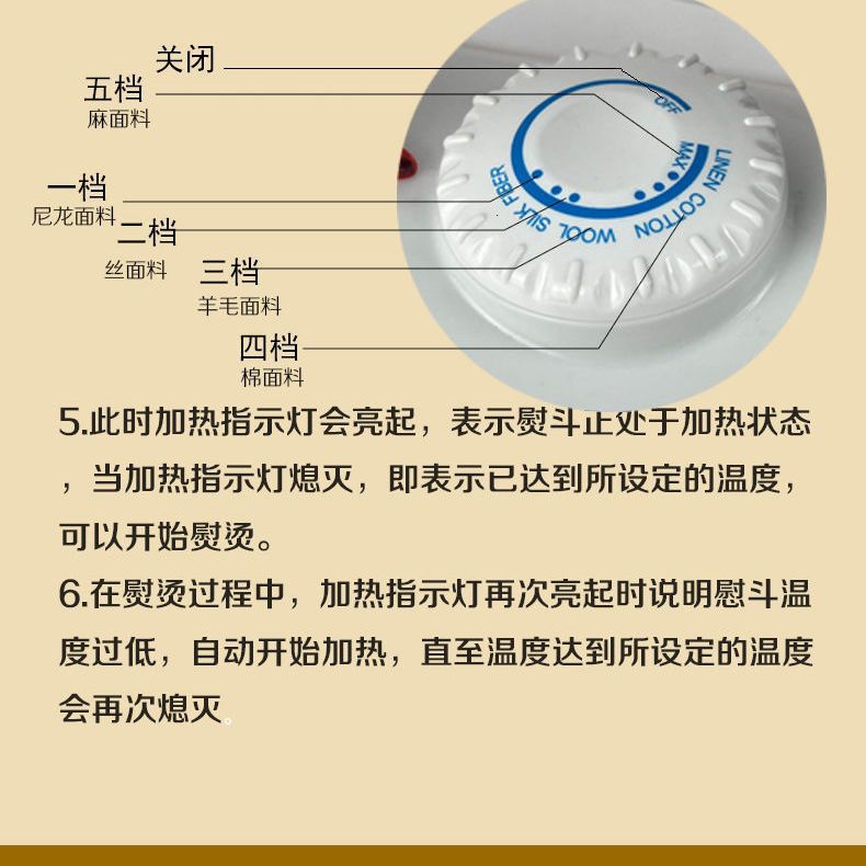 Electric Iron Household Temperature Adjusting Hot Stamping Iron Without Water and Hot Stamping Drill Wrinkle Removal Smooth Flat Plate Dry Ironing Type Hot Clothes Electric Bucket