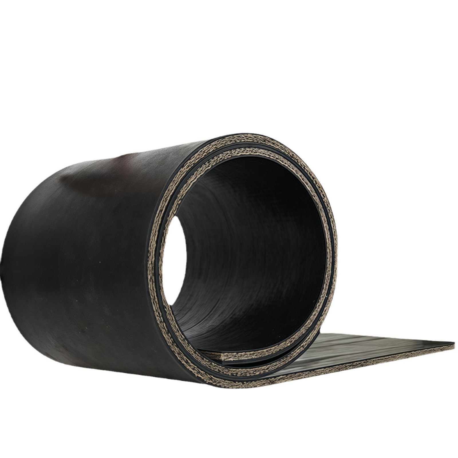 5mm Cloth Rubber Sheet Paving Compartment Wear-Resistant Rubber Shock-Absorbing Rubber Pad Nylon Clip Line Waterproof Rubber Tear-Off Conveyor Belt