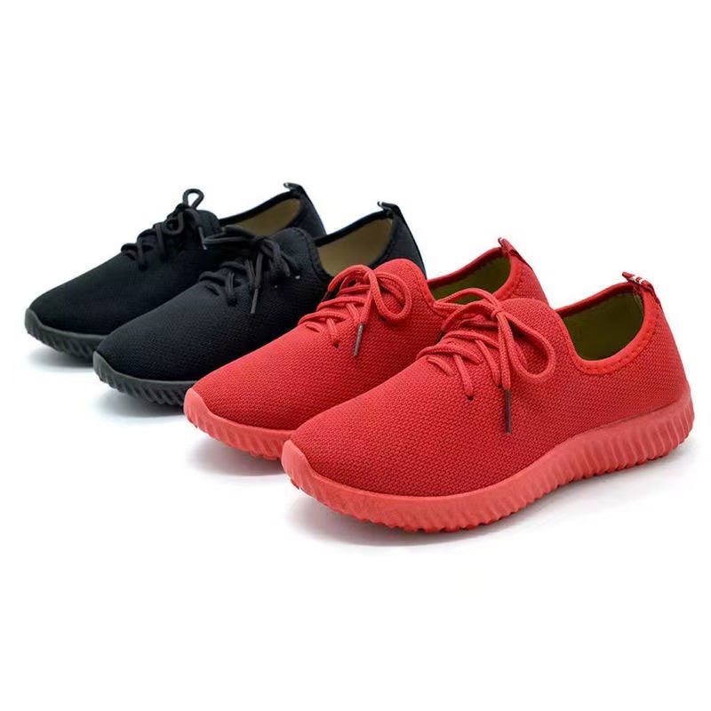 Manufacturers a generation of new women's sports casual fashion soft bottom sneaker lightweight breathable mother shoes dance shoes