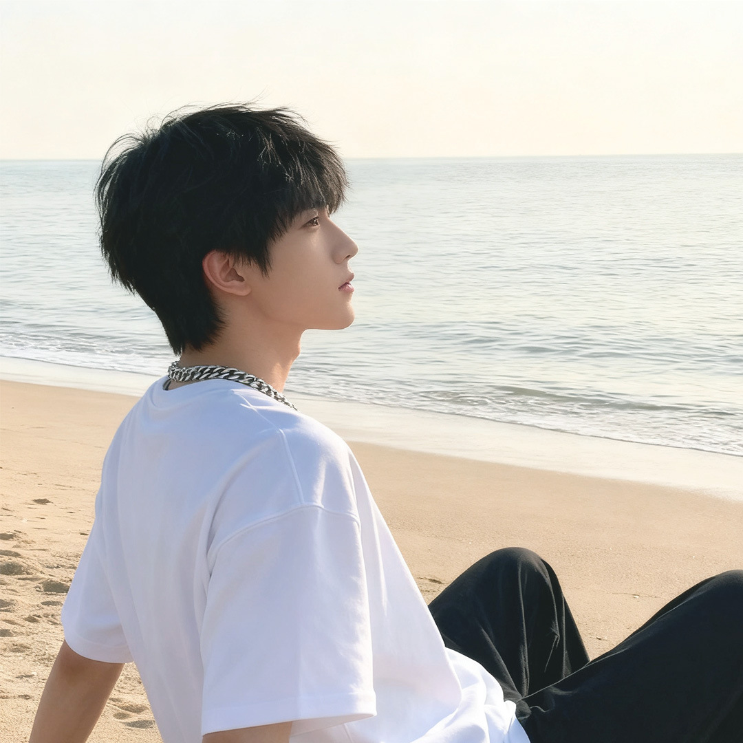 Wig Male Student Short Hair Korean Handsome Men's Short Straight Hair Broken Gai Qi Bangs Daily Wig Set Shake Sound Supply