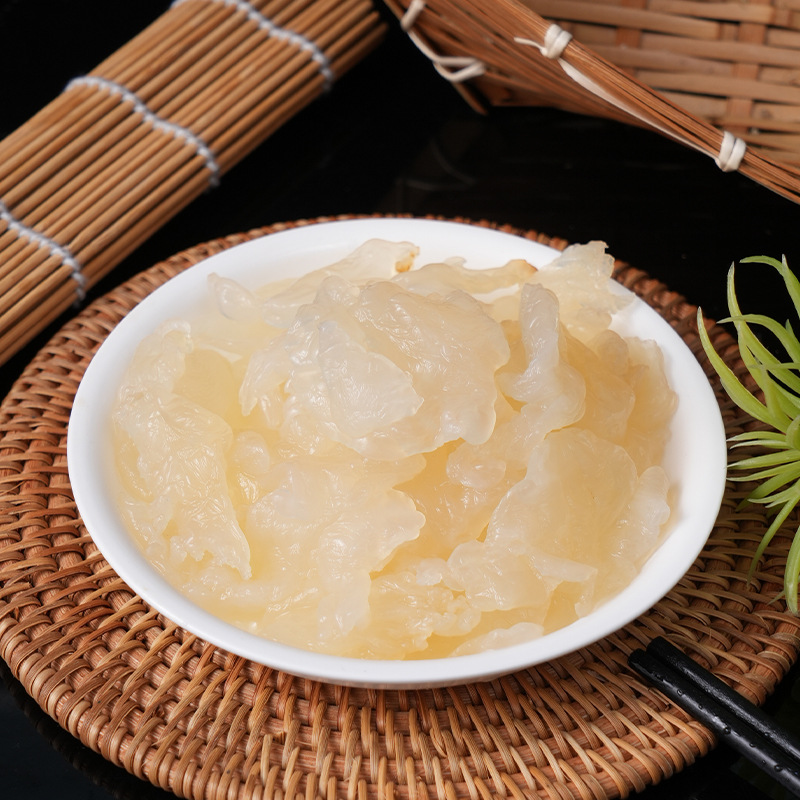 Jellyfish Head Ready-To-Eat Jellyfish Skin 420g with Seasoning Pack, Refreshing and Cool Side Dish with Alcohol, Jellyfish Seafood Salad