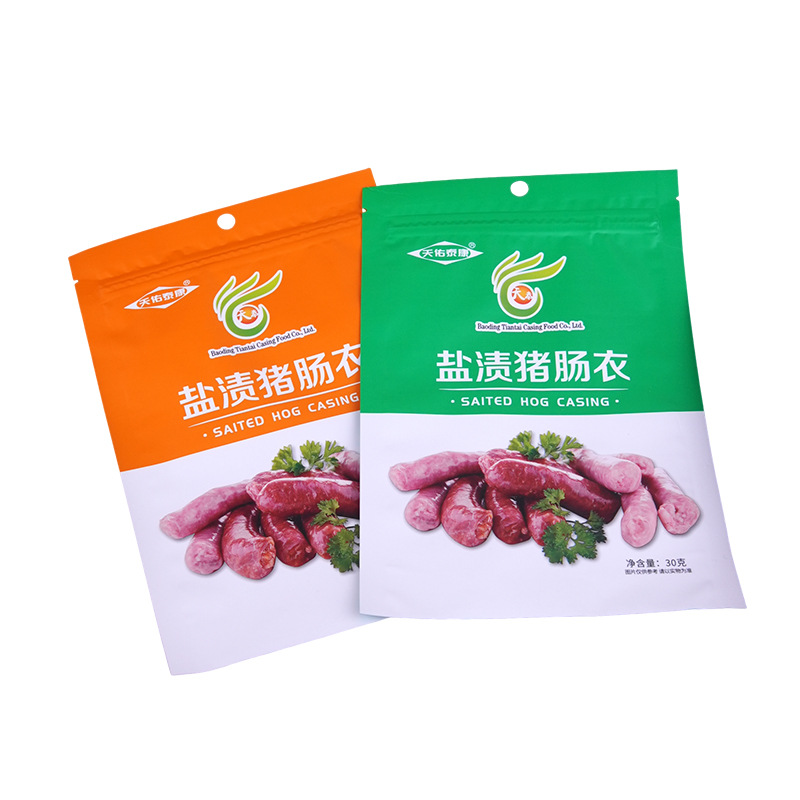 Fine Casings Family Size Short Ruler 2.5-5kg Meat Salted Pig Casings Stuffed Sausage Kidsren's Sausage Grilled Sausage Dropshipping