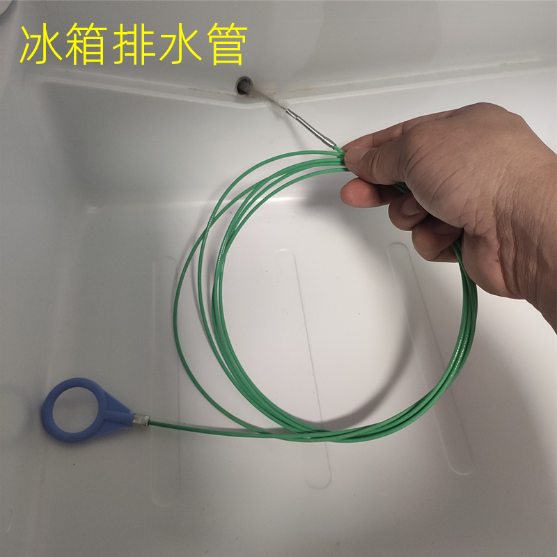Jinghao car dredger skylight door drain pipe mouth brush cleaning artifact air conditioner refrigerator drain brush cleaning tool