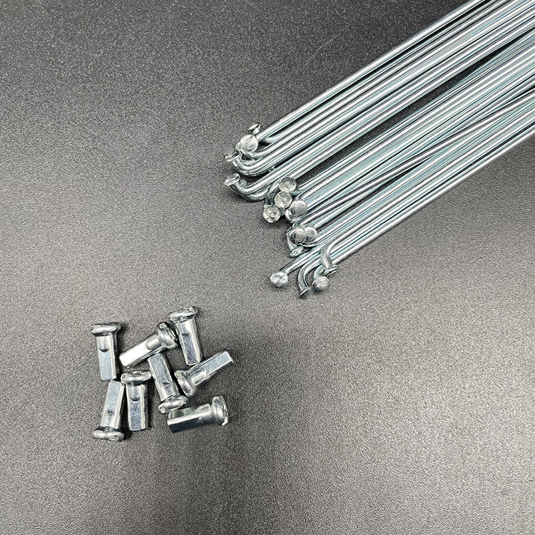 13g Spoke Size 45 # Steel Strips, Bicycle Spokes, Mountain Bike, Road Bike, Electric Bike, Banner, Steel Wire, High Strength