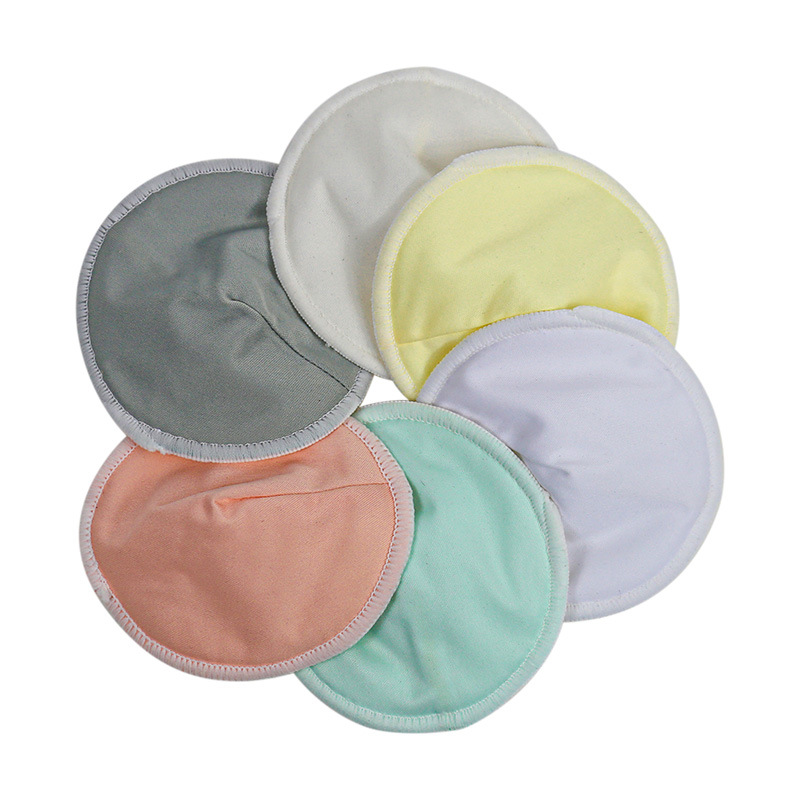 Amazon Explosive Anti-overflow Breast Pad Bamboo Fiber Breast-feeding Washable Overflow Breast Patch Three-layer Bowl-shaped Three-dimensional Breast Patch Breast-feeding Pad