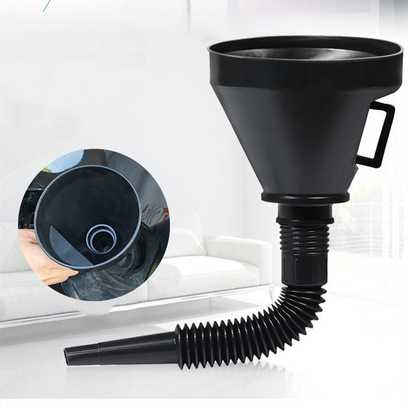 Воронка для топлива для автомобилей и мотоциклов с фильтром инструмент для экстренной поездки