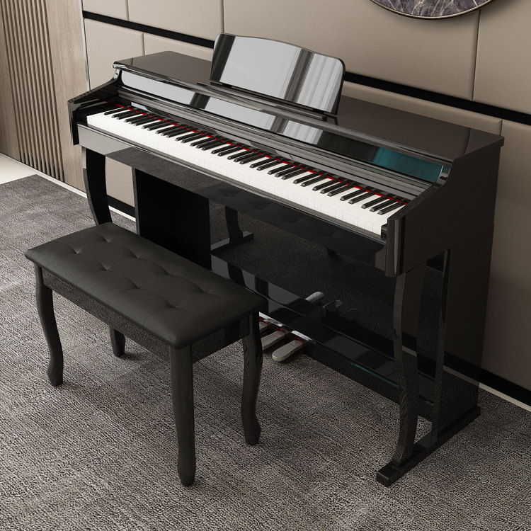 Wholesale electronic piano factory household examination beginner student intelligent digital professional 88 key hammer electric piano