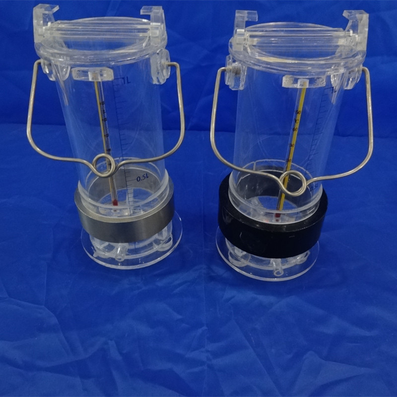 Organic Glass Water Sampler, Water Quality Sample Collector, Sampling Bottle, Multi-Specification Deep-Water Sampling, Portable