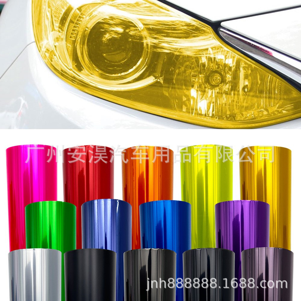 Лазерная пчелиная соты 3D пленка для изменения цвета фар автомобиля, черная яркая фантазия, прозрачная защитная пленка для автомобильных огней, наклейка