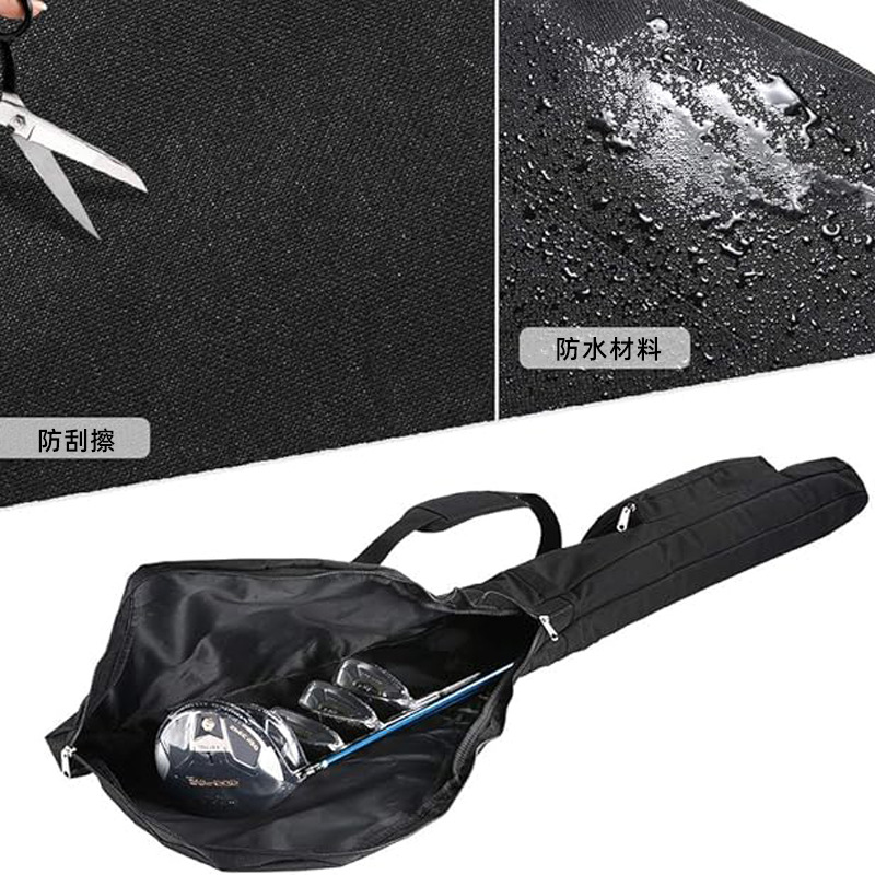 Outdoor Golf Bag Foldable Portable Golf Club Bag Multifunctional Storage Bag Golf Gun Bag