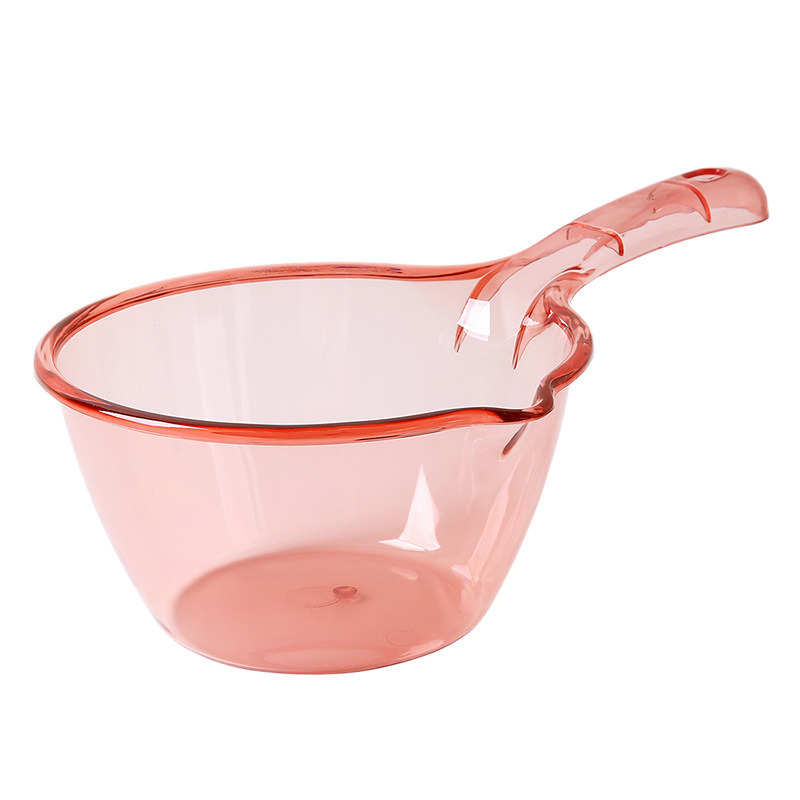 Unbreakable Water Scoop, Deepened Water Ladle, Thickened Household Long-Handle Plastic Large Creative Kitchen Transparent Water Scoop, Others