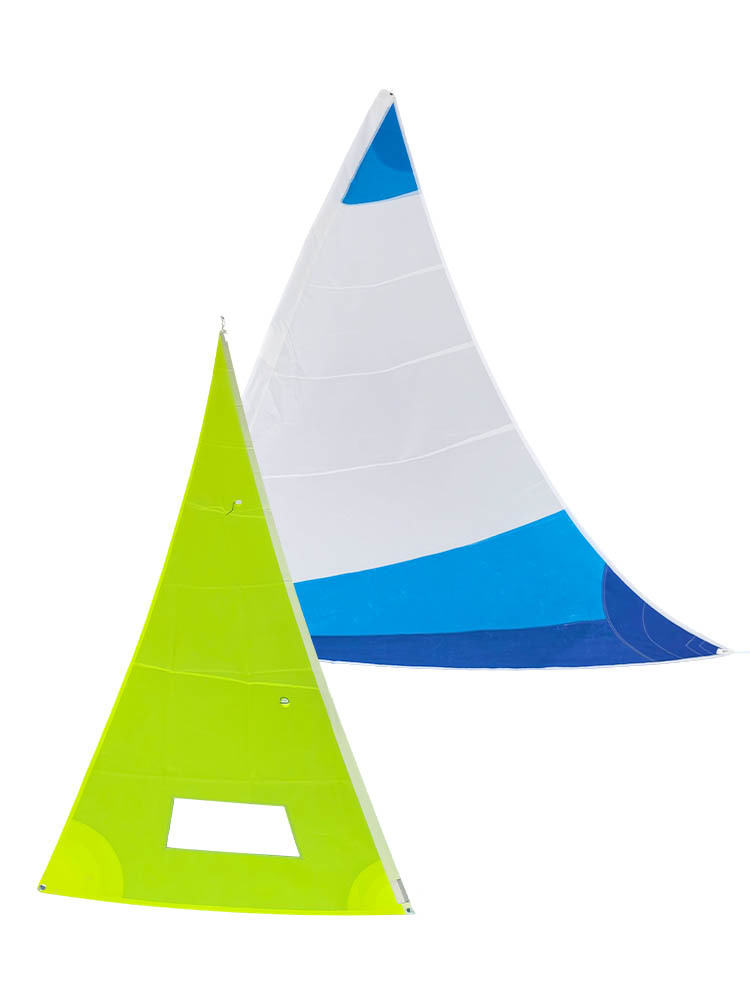 Source Factory Wind Sail, Wind-Resistant and Wave-Resistant Large Triangle, Precisely Matched with Ship Type, Professional Sailing Sail, Printable Logo