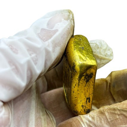Antiques, Miscellaneous Crafts, Gifts, Decorations, Wholesale Collections, Retro Gold Ingots, Sun Xiaotou Gold Bars