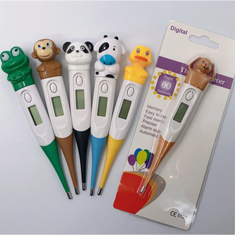 Electronic Body Temperature Counting Thermometer Wholesale Household Thermometer Probe Soft Head Baby Oral Thermometer