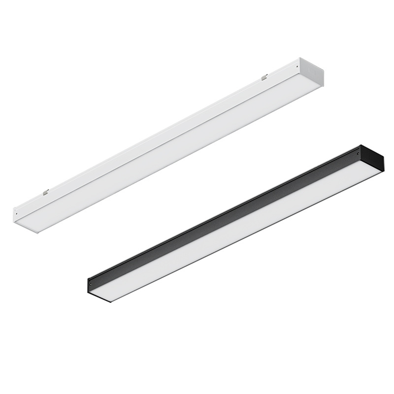 In-Stock Led Frameless Office Lights, Seamless Splicing Strip Lights, Iron Art Commercial Superstore Gym H-Shaped Splicing Lights