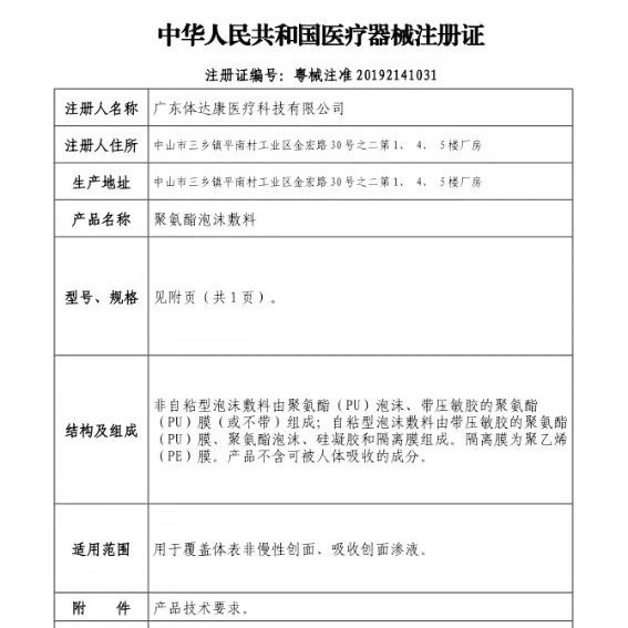 Baideers Medical Boundless Ordinary Pressure Reduction Prevention Paste Foam Dressing One Piece 5610