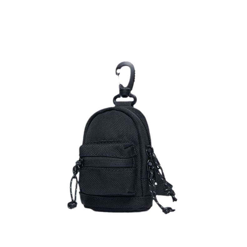 Backpack Bag Vice Earphone Bag Card Bag New Small Lightweight Key Mini Pendant Coin Purse Storage Bag Men's Hanging Bag