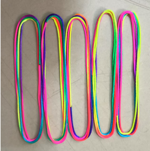 Fun Colorful Flip Rope Children's Thinking Training Teaching Ads Flip Rope Finger Sensitivity Exercise Student Toys