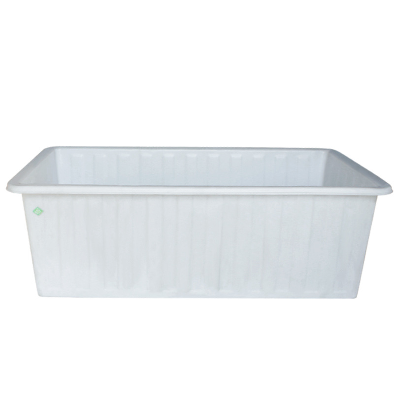 Plastic Thickeneded Beef Tendon Fish Farming Bucket with Drainage Aquatic Product Household Large-Capacity Breeding Box Environmentally Friendly Rectangular Square Box