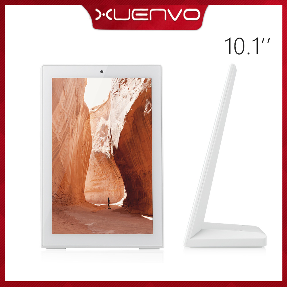 Factory direct vertical screen 10 inch L type Android touch machine intelligent terminal desktop network advertising machine