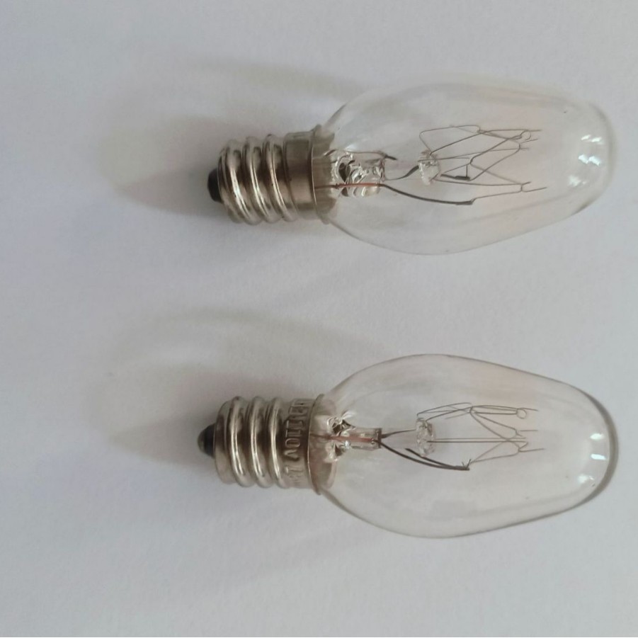 C7 Flat Head E12 Us Standard 120V15W Salt Lamp Special for Aromatherapy Lamp