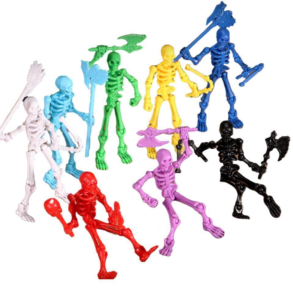 Cross-Border New Jointed Doll Skeleton Movable DIY Assembled Jointed Person Trick Toy Model Ornaments Wholesale