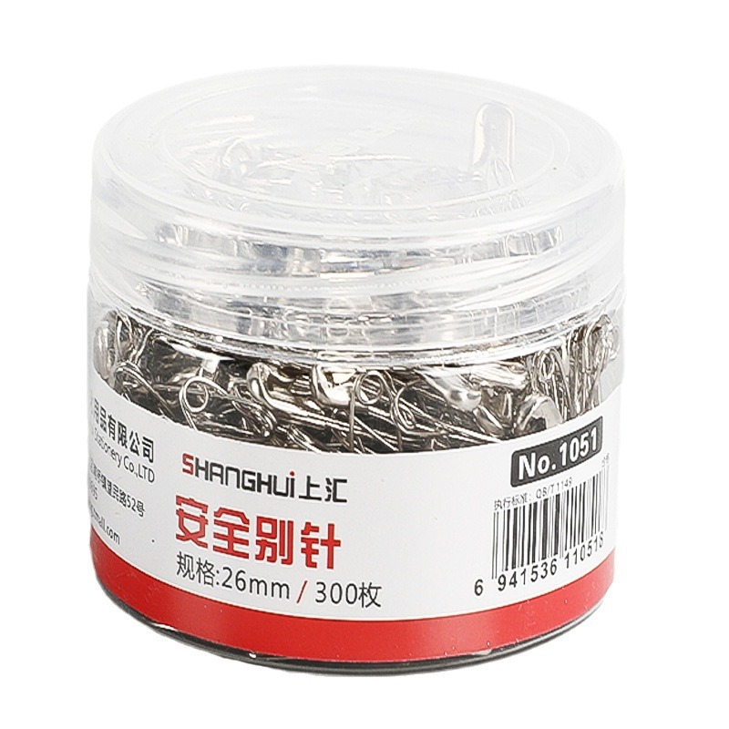 Shanghui Cylindrical Pin Insurance Buckle Pin Multi-Specification Metal Brooch Kids Safety