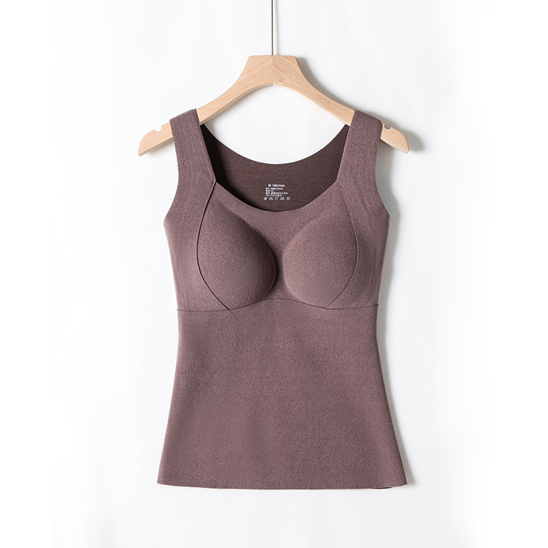Graphene Bra + Vest Quick-Warming Base Layer Thermal Winter Style 8866 Elastic Non-Slip Versatile for Changing Seasons