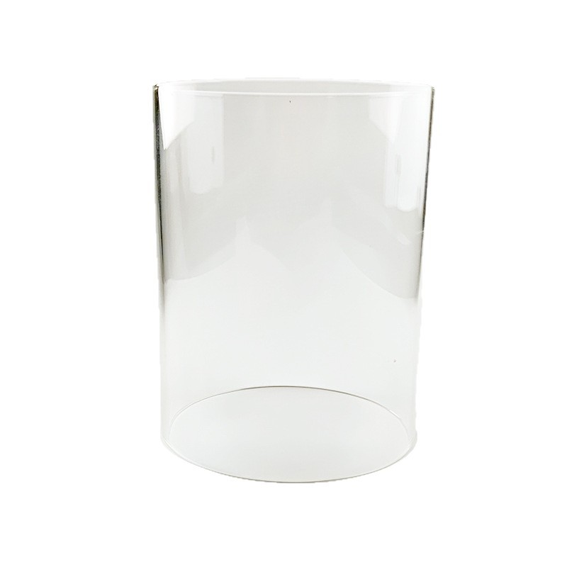 High Borosilicate Glass Tube, High Temperature Resistant Transparent Glass Sight Tube, Flange Glass Sight Cup, Test Tube, Straw Glass Tube