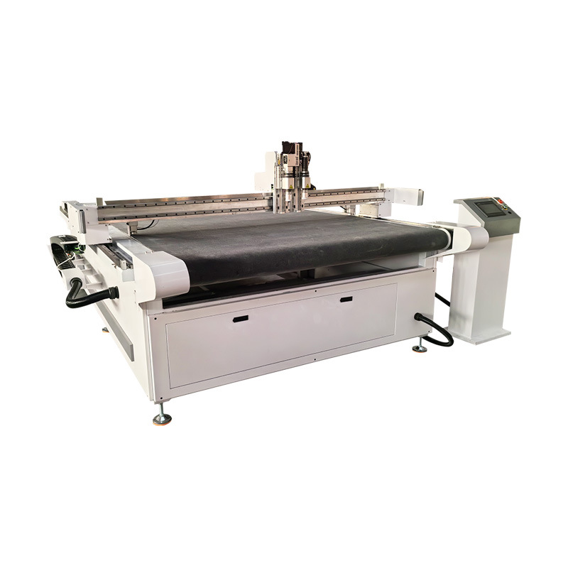 Cnc Leather Automatic Cutting Machine Rubber Sponge Pneumatic Knife Cutting Machine Flexible Material Special-Shaped Cutting Machine